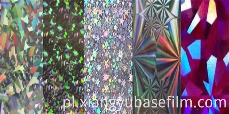 Plastic Holographic Hot Stamping Foil PET Base Film